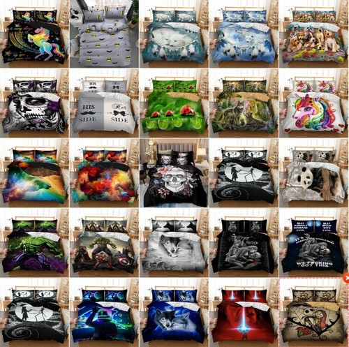 Printed duvet quilt - quilt, cover