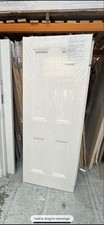 78x30” 35mm Solid Core White Nostalgia Internal 4 Panel Doors