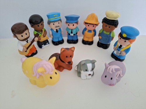 Elc happyland figures - happyland, bundle