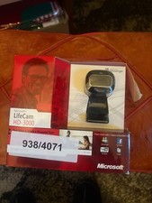 Microsoft LifeCam HD-3000 Webcam Brand New In Box (Damaged box)