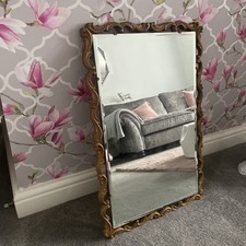 Reflectwell Stunning Antique French Style Gilded Wall Mirror