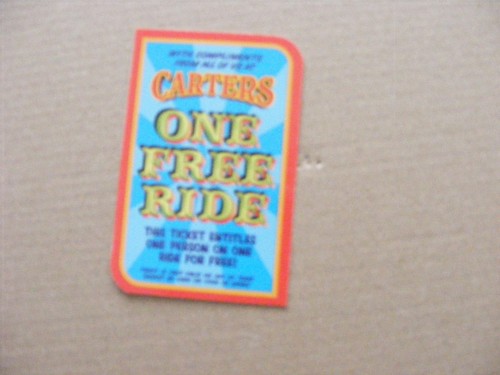 Carters funfair memorabilia - carters,