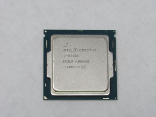 Intel core 6700k 00ghz - core, 4.00ghz