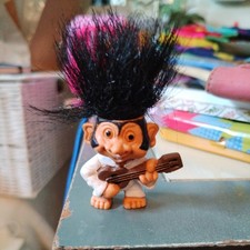 Troll ELVIS PRESLEY Dolls Rocker Black Pencil Topper