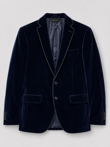 Zara man velvet blazer - zara,