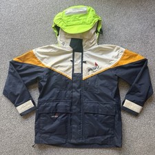 Musto Yachting Offshore Sailing Jacket Men's Multicolour Size M Nylon Waterproof