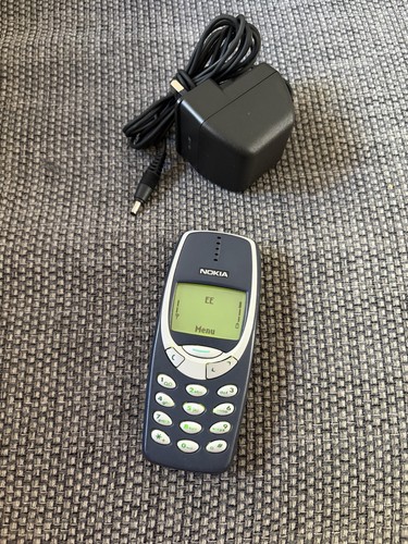 Nokia 3310 blue mobile phone - nokia,