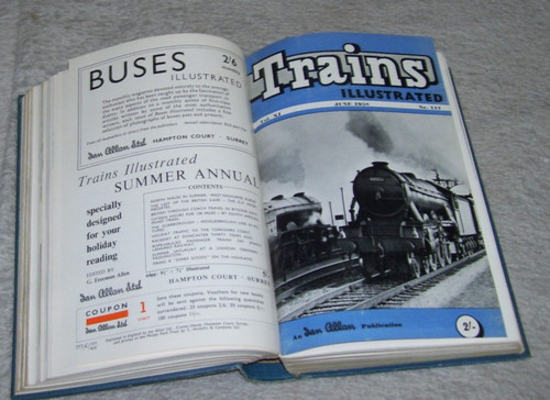Trains illustrated magazine - trains,