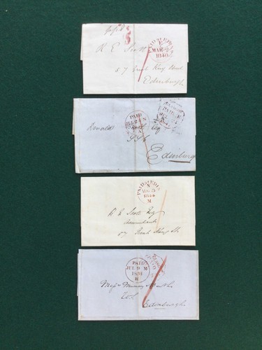 Postal history stampless - history,