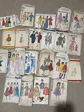 Vintage unused sewing patterns