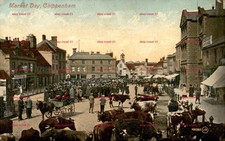 Market Day Chippenham Cattle