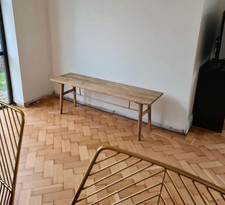 Rare Columbian Pine / Douglas Fir Reclaimed  Parquet Flooring  Bitumen Removed