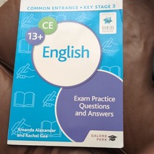 Common Entrance 13+ English