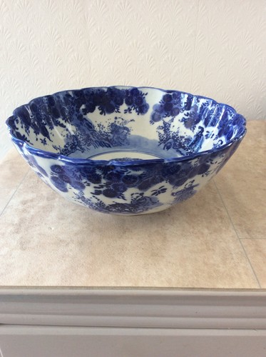 Vintage chinese blue white - vintage,