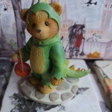 Cherished Teddies - Halloween Figurine  - 1997trick treat rex friendship 