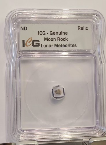 Genuine moon rock - genuine, lunar