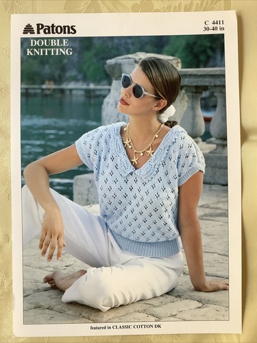 Patons knitting pattern 4411