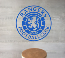 Small/Large/XL Glasgow Rangers FC Badge Logo Matt Vinyl Decal Wall Sticker