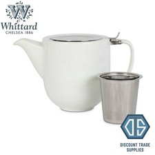 Whittard of Chelsea White Fenxiang Teapot with Infuser Brew for 5 Tea Pot 346031