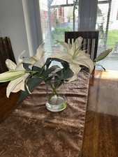 Artificial Flowers Ivory Lilly