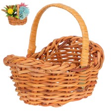 Wicker Picnic Basket Straw