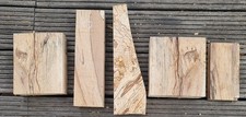 X5 Spalted Ash Blanks. Wood
