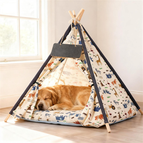 Pet dog cat nest tent - dog, house