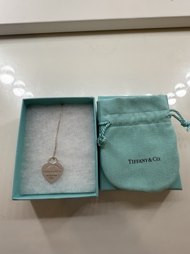 Heart tag tiffany co pendant - tiffany,