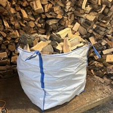 Hardwood Split Logs 20cm Huge Builders 1 Tonne BULK Bag- Free Local Delivery