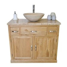Bathroom Vanity Unit Oak