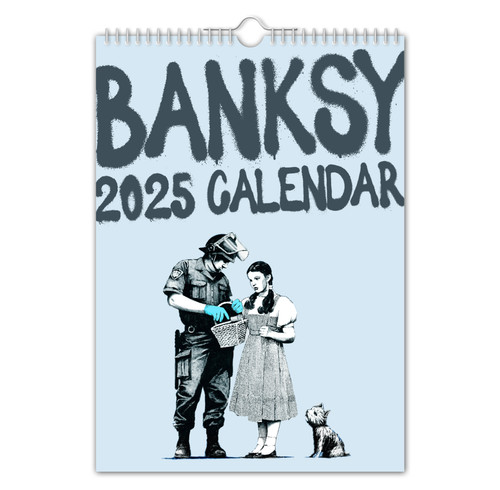 2025 calendar banksy art - calendar,