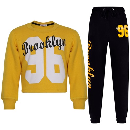 Kids boys girls sweat suit - girls,