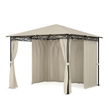 Pergola with Roof 3x3 m Garden Furniture Patio Summer House Awning Marquee Beige