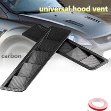 2x Car Carbon Fiber Air intake