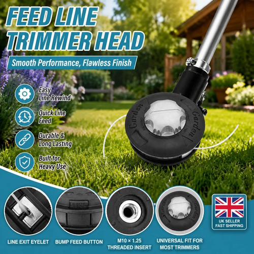 Universal petrol trimmer - petrol, head