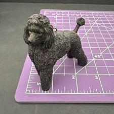 3” Black Poodle