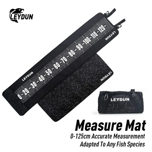125cm fish measuring mat - fish,