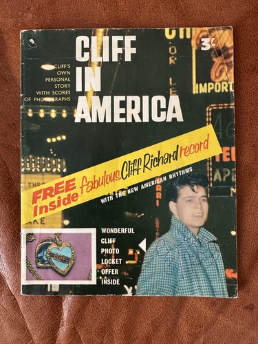 Cliff richard original signed - cliff,