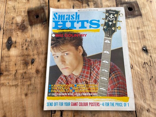 Smash hits music magazines - music,