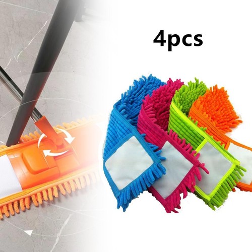 4pcs microfibre flat mop - 4pcs,
