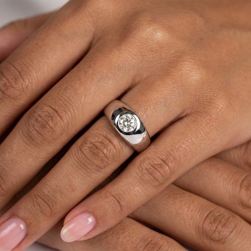Classic solitaire mens - mens, ring