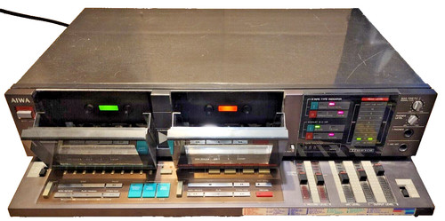Vintage aiwa stereo - stereo, double