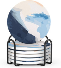 Coasters Set of 6 Absorbent