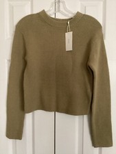 NWT Vince Ribbed Crewneck