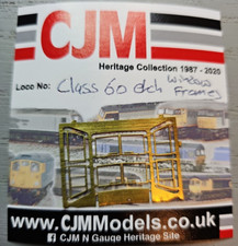 N Gauge CJM CLASS 60 ETCHED
