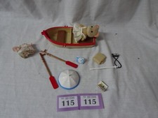 sylvanian families rowing boat for canal boat