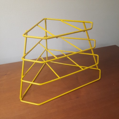 Vintage yellow plastic - 1, x