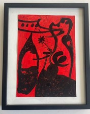 Joan Miro Original Painting