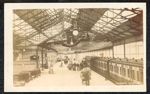 Crewe railway station - railway,