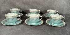 6 x Vintage Aynsley Bone China